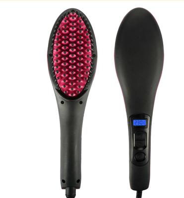 China Mini Popular Infrared Rechargeable Flat Iron Comb Steamer Cream Brush Hair Dryer Hair Straightener for sale