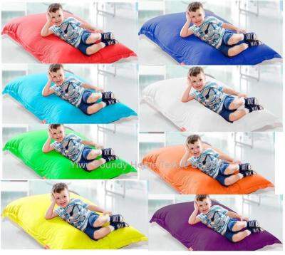 China Foldable Lazy Bean Bag Chair Children's Gift Simple Plush Toy Storage Bag Tatami Fabric Sofa Cover Bean Bag Recliner for sale