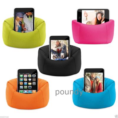 China Unique Adjustable Flexible Tablet Holder Mobile Phone Stand Tablet Holder in Spandex Fabric for sale