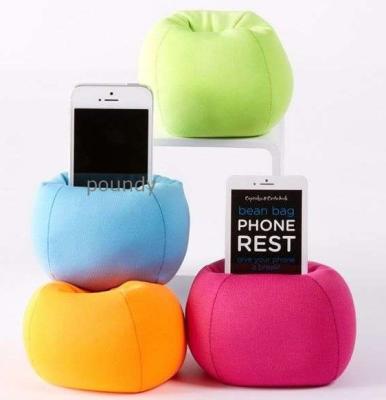 China Various Colors Mobile Phone Holder Adjustable Chair, Promotion Bean Bag Chair Console Holder for sale