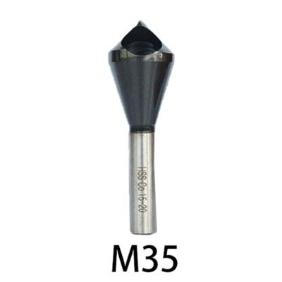 China M35 chamferer 2-5 inclined hole chamferer inclined hole 90 degree internal chip removal chamfering drill for sale