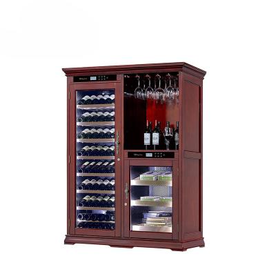 China Cigar Wine Cooler - Commercial Cigar Fridge Humidor Humidifier and Cabinet for sale