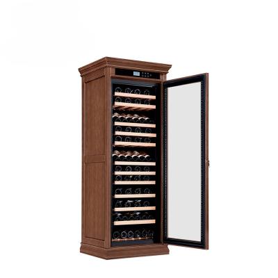 China Cigar Wine Cooler - Commercial Walnut Humidor and Cigar Fridge Humidor Wooden Cabinet for sale