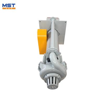 China Industrial Vertical Shaft Utilities Slurry Pump Long Shaft Industrial Hydraulic Pump High Wear Resistance for sale