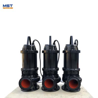 China Other WQ Submersible Sewage Pump High Head Non-Clogging Slurry Sewage Pump for sale