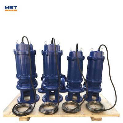 China Submersible Sewage Transport and Flood Control Sewage Pump Mine Anti-corrosion Sewage Pump WQ for sale