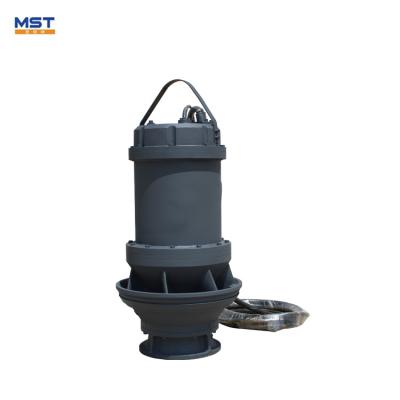 China Sewage Conveyance and Flood Control Axial Flow Pump Flow Cycle Flood Control Vertical Submersible Sewage Drainage Large for sale