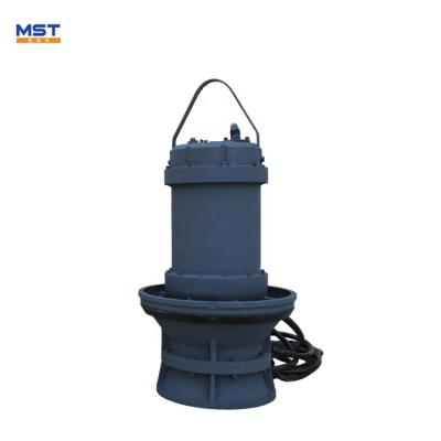 China Shaft Type Axial Flow Pump Large Flow Drainage Conveyance And Flood Control Submersible Pump for sale