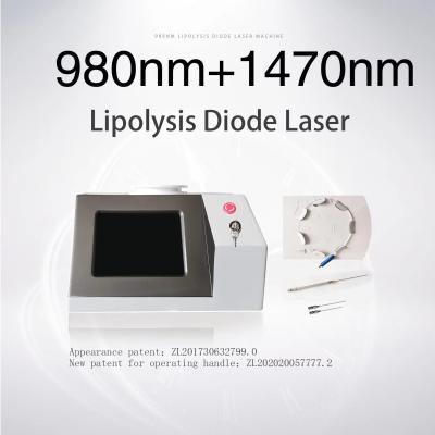 China Máquina de Lipólise a Laser de Diodo 1470NM, com Sistema de Refrigeração por Ar, para contornar o corpo em 2-3 sessões. à venda