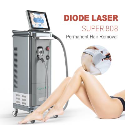 China HIELO que refresca el retiro triple 755nm 808nm 1064nm 800W del pelo del laser de la onda en venta