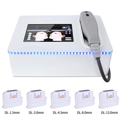 China 9 Heads HIFU Slimming Machine 4MHz Skin Rejuvenation for sale