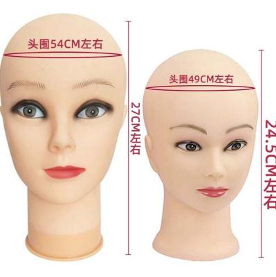 China Model Maternity Training Head Mannequin Silicone Extension Tool Eyelash Makeup Practice Model for sale