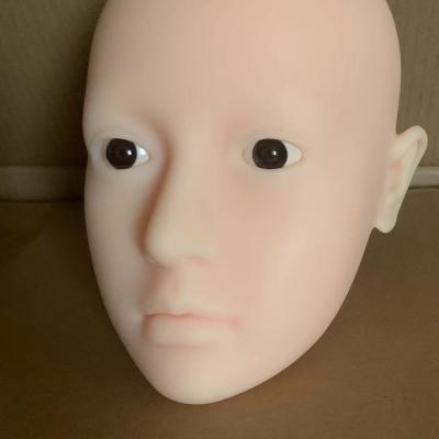 China Maternity Model Self-learning Silicone Makeup Model Artificial Practice Makeup Dummy Head for sale