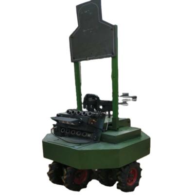 China High Speed ​​Outdoor Mobile Trackless Mobile Target Robot Target Shooting 4WD Motion Target Shooting Target for sale