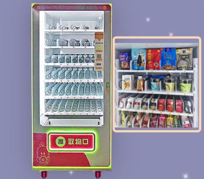 China Universal Vending Remote Smart Combo Module Salad And Sandwiches Cake Cupcake Vending Machine for sale