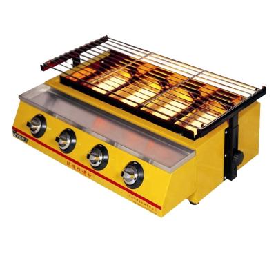 China Easily Assembled Environmental Gas BBQ Rotisserie BBQ Grill for sale