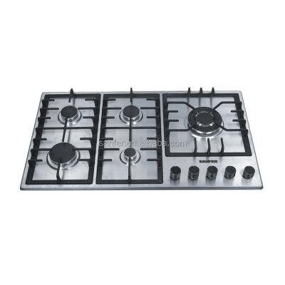 China Household 5 Burner Stainless Steel Gas Stove Spare Parts With Low Price for sale