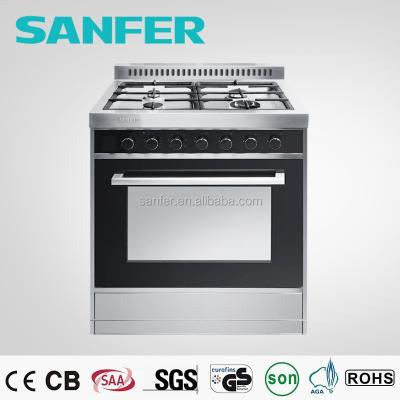 China 2019 Durable Kitchen Appliances 4 Burner Integrated Cooker With Gas Stove for sale