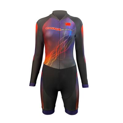 China Breathable Rollfly Sublimation Customized OEM Tank Top Suit Hot Selling Racing Sports Tights Shipping Suit Training Skin Skating Suit for sale