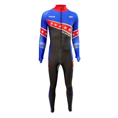 China CHISU Breathable Can Be Customized Five Level Partial Cut Speed ​​Anti-Cut Short Lane Sublimation Resistance Ice Skating Racing Skin Suit for sale