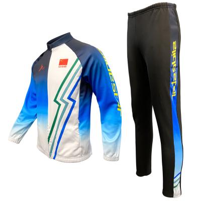 China Cheap Breathable Chisusport Design Your Own Winter High Level Adults Sublimated Print Oversized Jacket Wear Breathable Training Suit for sale