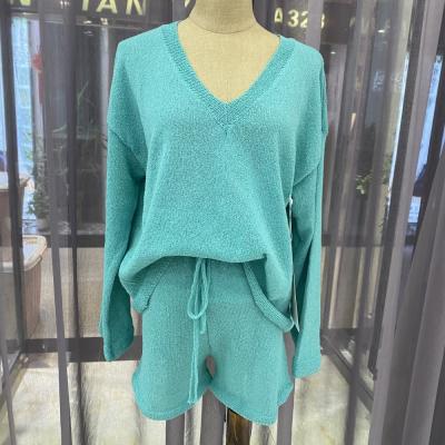 China QUICK DRY Knitted Women's Two Piece Set for sale