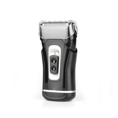 China Professional USB Rechargeable Waterproof Cordless Twin Blade Hair Trimmer Shaver For Men for sale