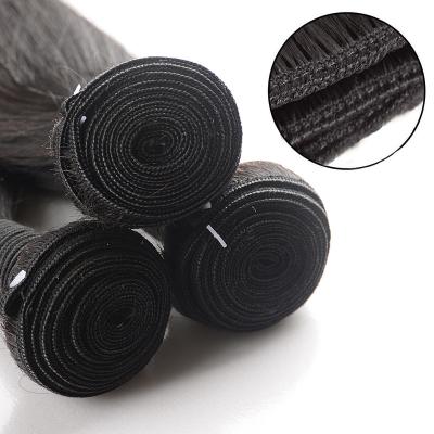 China Virgin Human Hair Bundles Natural Ghair 1B Color Cuticle Long Bundles Cuticle Aligned Bundle Raw Mink Hair Virgin Brazilian Hair Bundles for sale