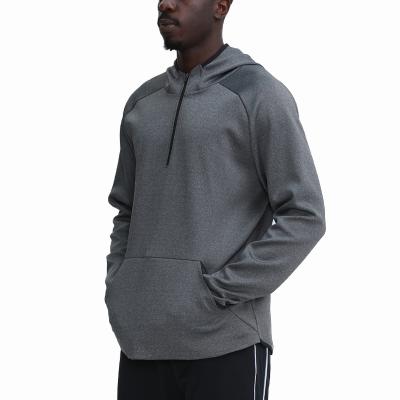 China High Quality Anti-wrinkle Men's Clothing OEM Gym Hoodie Sports Slim Fit Hoodies for sale