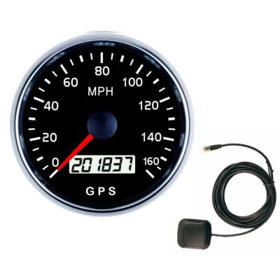 China Tachometer 85mm (12V 24V 85mm MPH Knots Speed ​​Meter GPS 3-3/8