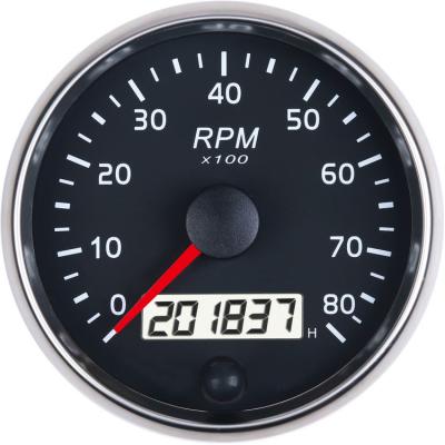 China 8000 rpm counter meter auto tachometer and auto gauge 85mm tachometer for sale