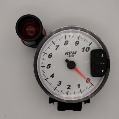 China 5 Inch 120mm 5 Inch Shift Light Pedestal Mount Auto Gauge Tachometer for sale