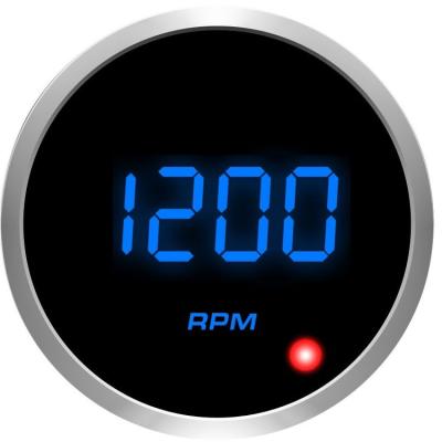 China 52mm Red Blue Led Digital Display Car Tachometer For Car 52mm for sale