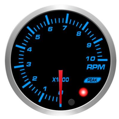 China gauge and speedometer 52mm (2-1/16