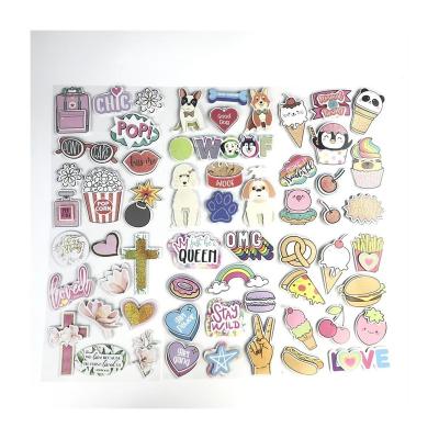 China Customized eco-friendly 3d cartoon colorful decorative paper sticker for kids gifts for sale