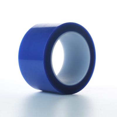 China Blue Acrylic Pet Paper Splicing Tape Liner Bottom Side 50Um Thickness for sale