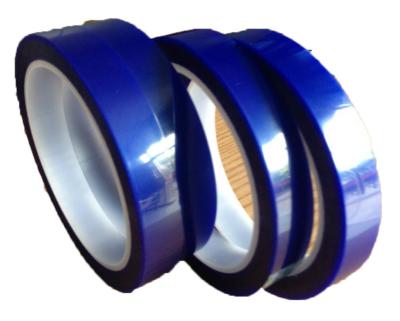 China Customized Coated Acrylic Film Splicing Tape 65Um Thickness Blue Color for sale