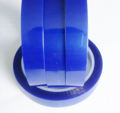 China 650mm Width Jumbo Roll Polyester Silicone Tape  0.070mm Thickness 180 Heat Resistant for sale