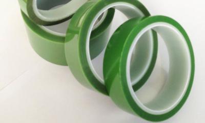 China 55um PET Silicone Tape Radiation resistance characteristic for spraying powder for sale