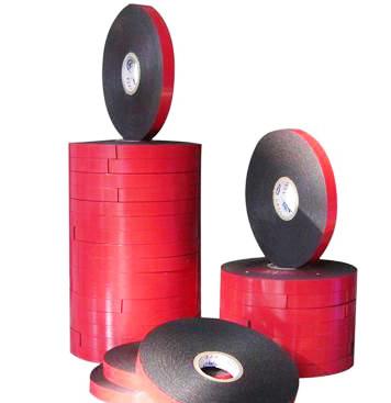 China Red Acrylic Foam Tape Liner Release Material PE Material For Decoration for sale