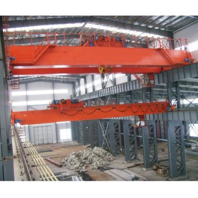 China Bridge Crane Chinese Suppliers Design 2021 New QD Model Girder Euro Style Weight 300 Ton Double Overhead Bridge Crane 320 Ton 350 Ton Price for sale