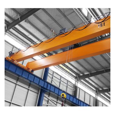 China Bridge Crane New 15 Tons 2021 16 T 20 Ton Double Girder Bridge Crane Traveling Use Electric Euro Style Girder Overhead In Workshop For Sale for sale