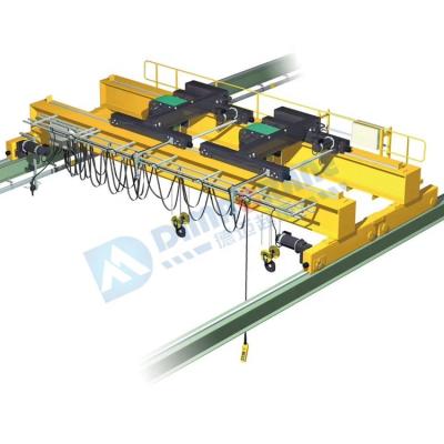 China Bridge Crane China Factory Price CE High Reliability And Low Noise Double Beam Girder Bridge Crane Price 20 Ton Overhead Crane For Sale for sale