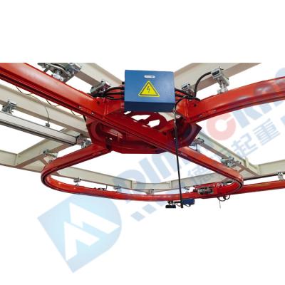 China Bridge Crane KBK Single Track Suspension Overhead Crane For Linear Handling Price for sale