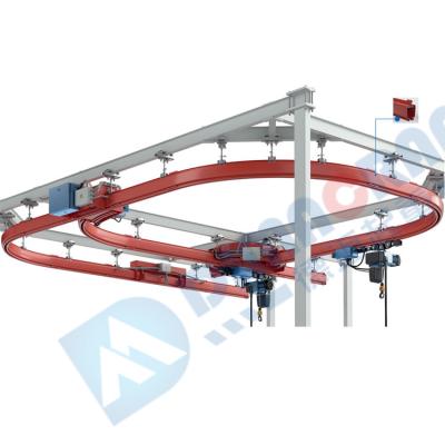 China Bridge Crane Hot Sale KBK Single Track Rail Monorail Suspension Bridge Crane for sale