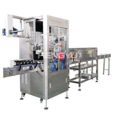 China 2020 Factory Price Factory Price PET Food Automatic Round Square Hot Shrink Sleeve PVC Bottle Labeling Machine for sale