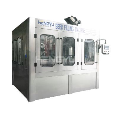 China food Hengyu beer keg washing and filling machine/small beer bottle filling machine for sale