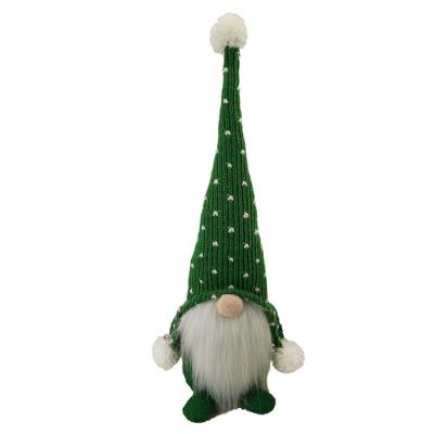 China OEM ODM England St Patrick Stars Day Desktop Decorations Plush Hot Direct Plush Gnomes Factory Sale Gnomes Decoration Faceless Ornaments for sale