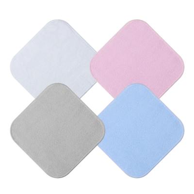 China Factory Wholesale Viable Cheap Organic Muslin Cotton Washcloths Baby Face Wash Cloth Towel Set for sale