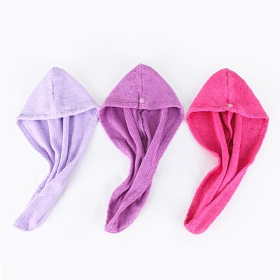 China Wholesale High Quality QUICK DRY Soft Cotton Wrap Hair Quick Dry Absorbent Towel for sale